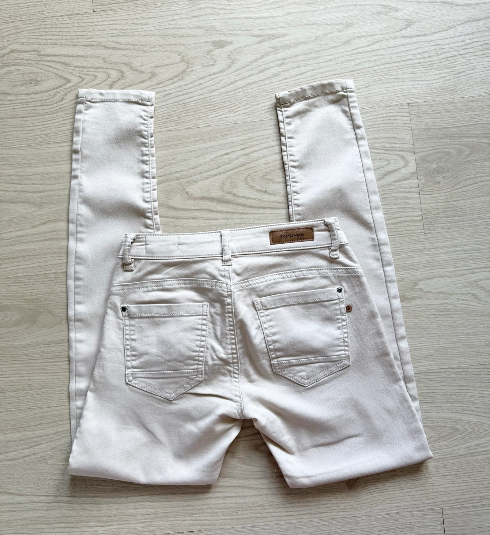 Calça slim skinny bege Bonobo tamanho 34 XS – photo 7